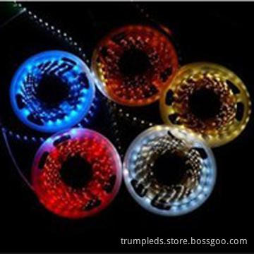 programmable dmx 3528 rgb led strip 4.8 watt per meter